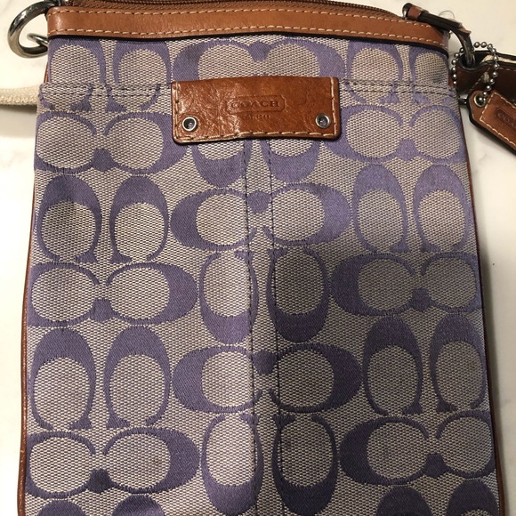 Coach Handbags - Coach purple crossbody purse